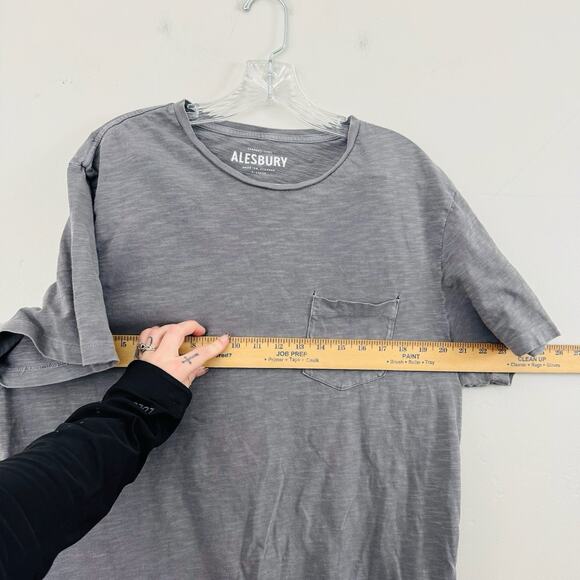 Alesbury Gray Short Sleeve T Shirt Men’s Size XL - Picture 5 of 8